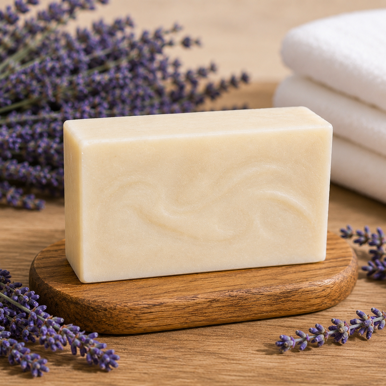 Hello Tallow Lavender Soap Bar — grass-fed tallow soap bar